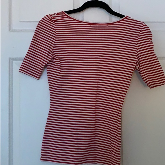 Red and white stripes top - Picture 2 of 2